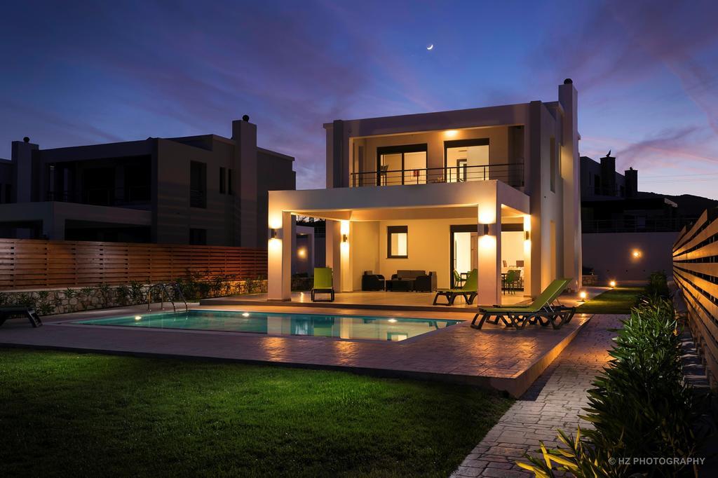 Antonoglou Beach Villas - Waterfront Luxury Retreat Lakhaniá Cameră foto