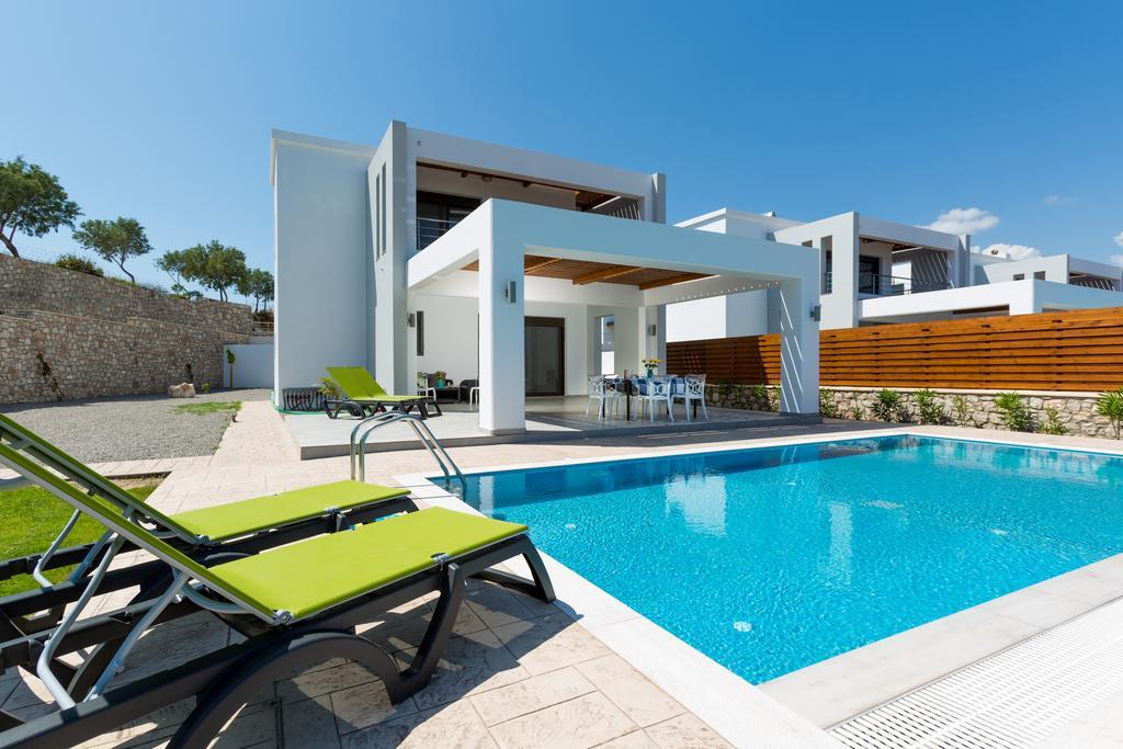 Antonoglou Beach Villas - Waterfront Luxury Retreat Lakhaniá Cameră foto